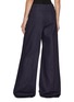 Back View - Click To Enlarge - CAROLINA HERRERA - High Waist Flared Dark Wash Jeans