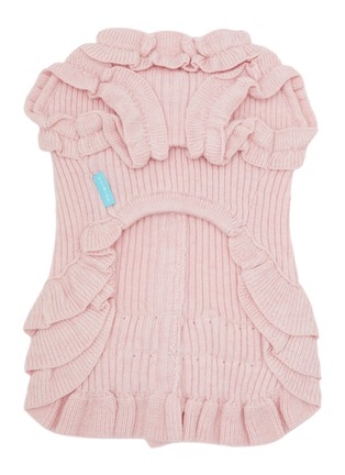  - KALINA - Large Knitted Dog Dress — Pink