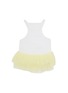 Main View - Click To Enlarge - KALINA - Extra Small Inner Tulle Dog Dress — Yellow