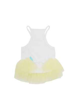  - KALINA - Extra Small Inner Tulle Dog Dress — Yellow