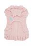  - KALINA - Medium Knitted Dog Dress — Pink