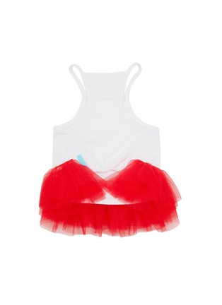  - KALINA - Extra Small Inner Tulle Dog Dress — Red