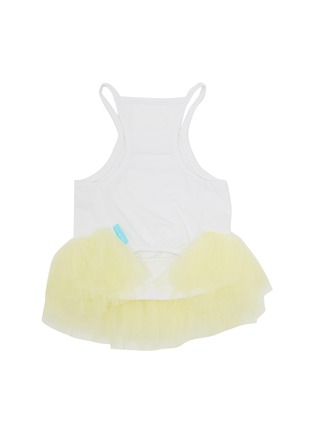  - KALINA - Small Inner Tulle Dog Dress — Yellow