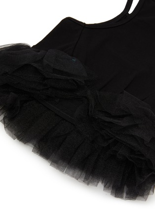 Detail View - Click To Enlarge - KALINA - Extra Small Inner Tulle Dog Dress — Black