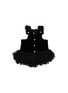 Main View - Click To Enlarge - KALINA - Extra Small Inner Tulle Dog Dress — Black