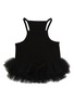 Main View - Click To Enlarge - KALINA - Large Inner Tulle Dog Dress — Black