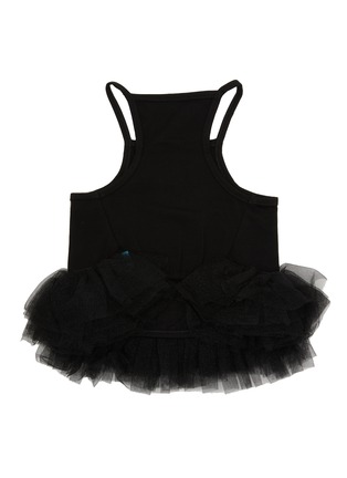  - KALINA - Large Inner Tulle Dog Dress — Black