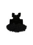  - KALINA - Extra Small Polka Dot Tutu Velvet Dog Dress — Black