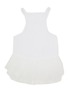 Main View - Click To Enlarge - KALINA - Large Inner Tulle Dog Dress — White