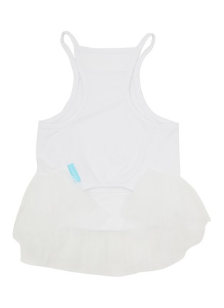  - KALINA - Large Inner Tulle Dog Dress — White