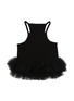 Main View - Click To Enlarge - KALINA - Medium Inner Tulle Dog Dress — Black