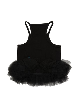  - KALINA - Medium Inner Tulle Dog Dress — Black