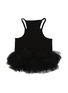  - KALINA - Medium Inner Tulle Dog Dress — Black