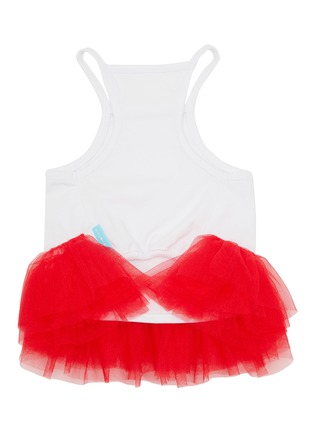  - KALINA - Large Inner Tulle Dog Dress — Red