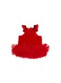  - KALINA - Extra Small Polka Dot Tutu Velvet Dog Dress — Red