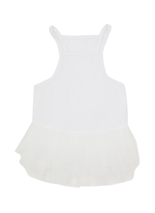 Main View - Click To Enlarge - KALINA - Medium Inner Tulle Dog Dress — White