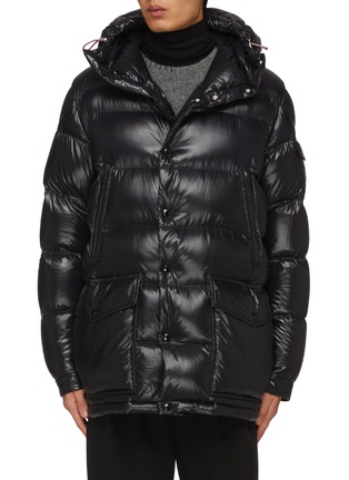 Main View - Click To Enlarge - MONCLER - Chiablese Laque Hooded Short Parka