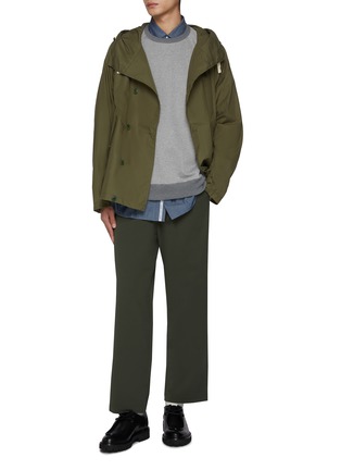 Figure View - Click To Enlarge - NANAMICA - Hooded Parka Jacket