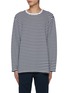 Main View - Click To Enlarge - NANAMICA - Coolma Striped Long Sleeve T-shirt