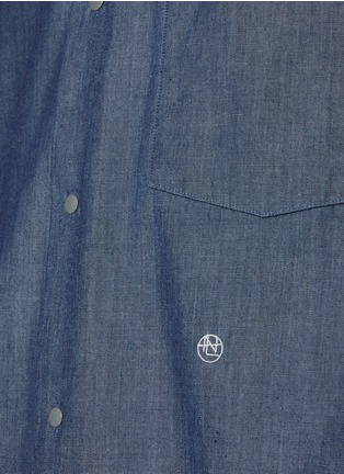  - NANAMICA - OOAL Logo Chambray Shirt