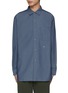 Main View - Click To Enlarge - NANAMICA - OOAL Logo Chambray Shirt