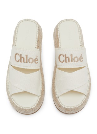 Detail View - Click To Enlarge - CHLOÉ - Flat Mila Platform Sandals