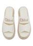 Detail View - Click To Enlarge - CHLOÉ - Flat Mila Platform Sandals