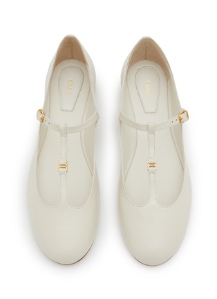 Detail View - Click To Enlarge - CHLOÉ - Marcie T-bar Mary Jane Flats