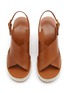 Detail View - Click To Enlarge - CHLOÉ - 110 Platform Wedge Sandals