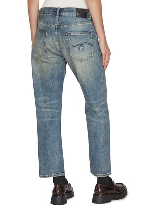 Back View - Click To Enlarge - R13 - Boyfriend Medium Wash Jeans