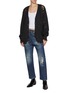 Figure View - Click To Enlarge - R13 - Crossover Dark Wash Jeans