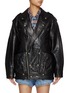 Main View - Click To Enlarge - R13 - Elongated Leather Motorcycle Jacket