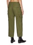 Back View - Click To Enlarge - R13 - Cropped Cargo Trousers