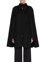 THE LOOM | Zip Up Wool Cashmere Cape | Women | Lane Crawford