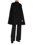 Figure View - Click To Enlarge - THE LOOM - Zip Up Wool Cashmere Cape