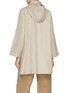 Back View - Click To Enlarge - THE LOOM - Hooded Cotton Blend Half Coat