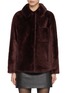 Main View - Click To Enlarge - YVES SALOMON - Pocket Shearling Overshirt