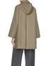 Back View - Click To Enlarge - THE LOOM - Hooded Cotton Blend Half Coat