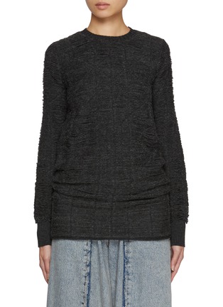 Main View - Click To Enlarge - MM6 MAISON MARGIELA - Tramato Crewneck Sweater