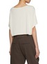 Back View - Click To Enlarge - JOAH BROWN - Slouchy Crop T-shirt