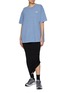 Figure View - Click To Enlarge - JOAH BROWN - Oversized Crewneck Cotton T-shirt