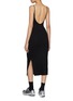 Back View - Click To Enlarge - JOAH BROWN - V-neck Midi Dress