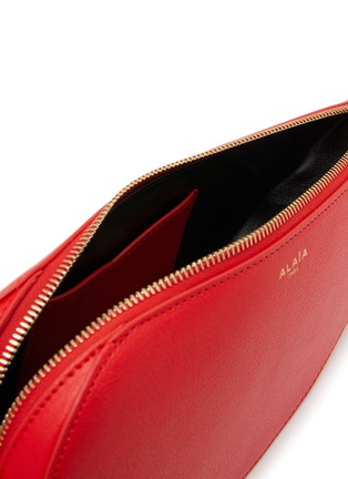 Detail View - Click To Enlarge - ALAÏA - Small Le Demi-Coeur Shoulder Bag