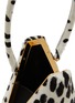 Detail View - Click To Enlarge - ALAÏA - Small Cone Minaudiere Calf Hair Leather Bag