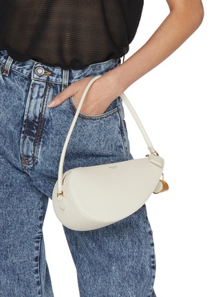 Figure View - Click To Enlarge - ALAÏA - Small Le Demi-Coeur Shoulder Bag