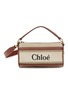 Main View - Click To Enlarge - CHLOÉ - Woody Crossbody Tote Bag