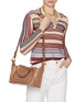 Figure View - Click To Enlarge - CHLOÉ - Small Paraty 24 Leather Shoulder Bag