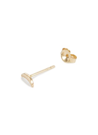 Detail View - Click To Enlarge - MÉTIER BY TOMFOOLERY - Dala Bold Stud 9K Gold Single Earring