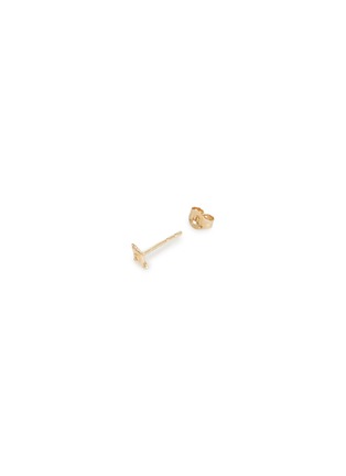 Detail View - Click To Enlarge - MÉTIER BY TOMFOOLERY - Dala Bold Stud 9K Gold Single Earring