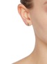 Figure View - Click To Enlarge - MÉTIER BY TOMFOOLERY - Hexa Stud 9K Gold Single Earring